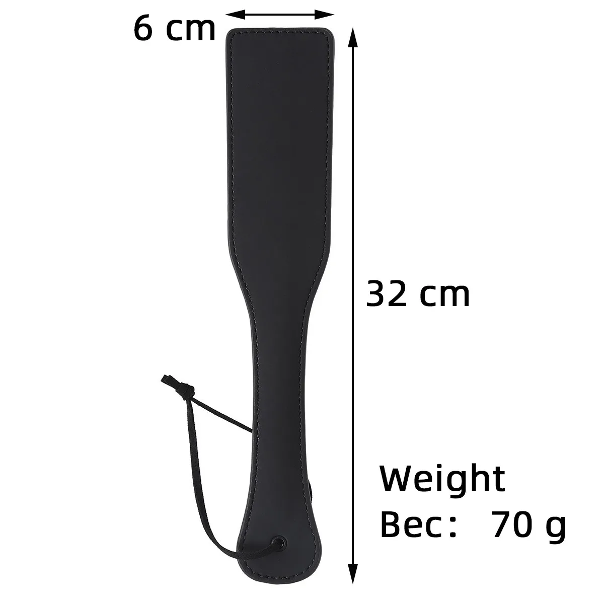 Harnais noir Spank Paddle Beat Fétichiste BDSM Esclave soumis Jeux pour adultes Flogger Gear Flogger Slapper Paddle W_voghion.com