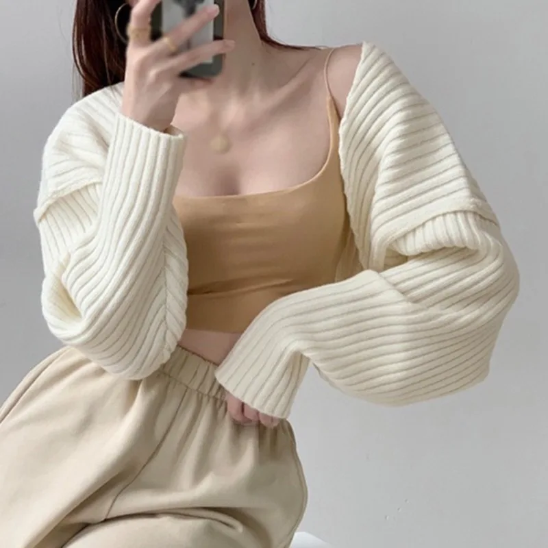 Open Front Solid Color WomenBolero Shrug Cardigan Cropped Casual Bolero for Everyday Date Nights Parties 5
