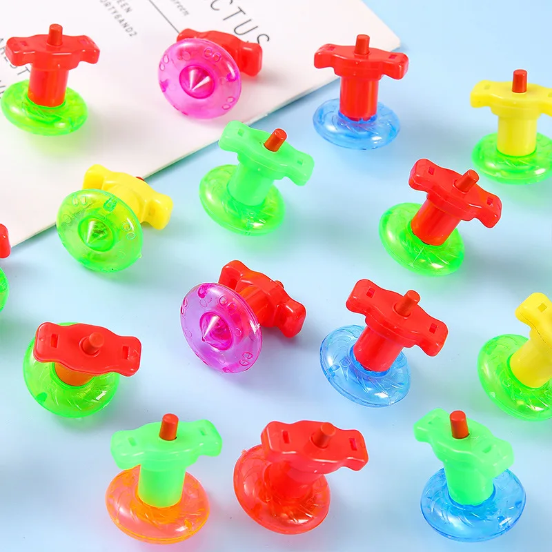 20/6Pcs Mini Torsion Speed Gyro Spinning Toys Kids Birthday Party Favors Christmas Gift Pinata Filler Classroom Rewards Prize