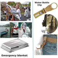 Survival Kit military Camping Multifunction Defense Equipment First Aid SOS for Wilderness Adventure With knife Thermal Blanket 6