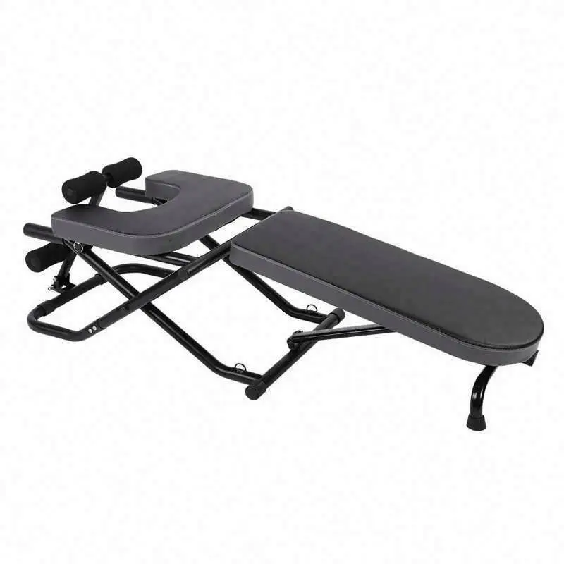 Sit up Folding Bench Inversion Chair Home Fitness Table Chair Bench Dumbbell Black Eco-friendly Carton Unisex Modern Indoor