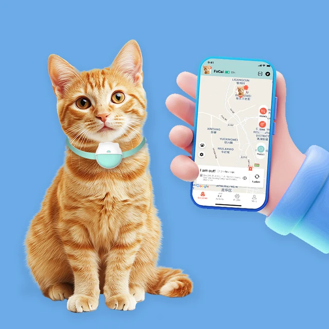 APP+WEB Monitoring Service Small and Light Dog/Cat Activity Tracking Pet GPS Tracker Animal Tracking Device EV-206 3