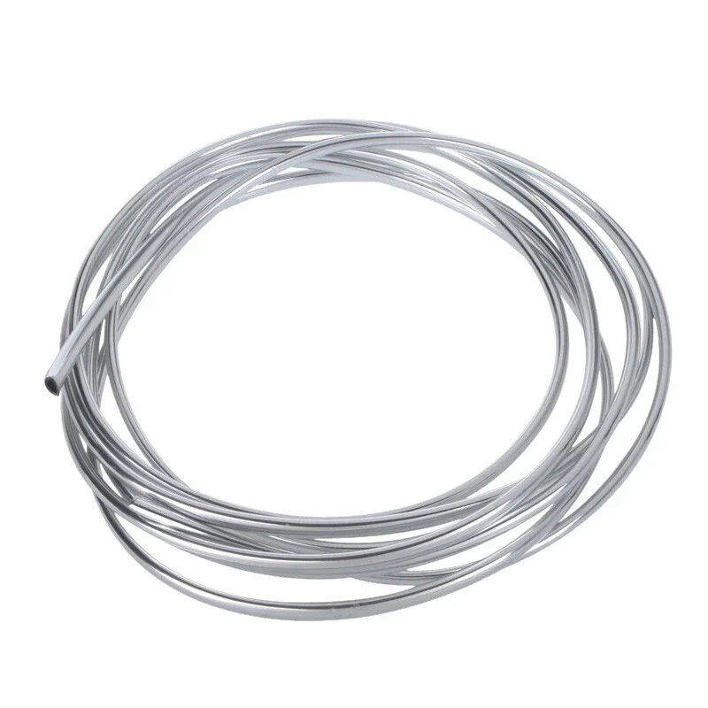 ABS Chrome Plated 6mm Car Chrome Trim Car Exterior Door Edge Decorative Strip Anti-collision