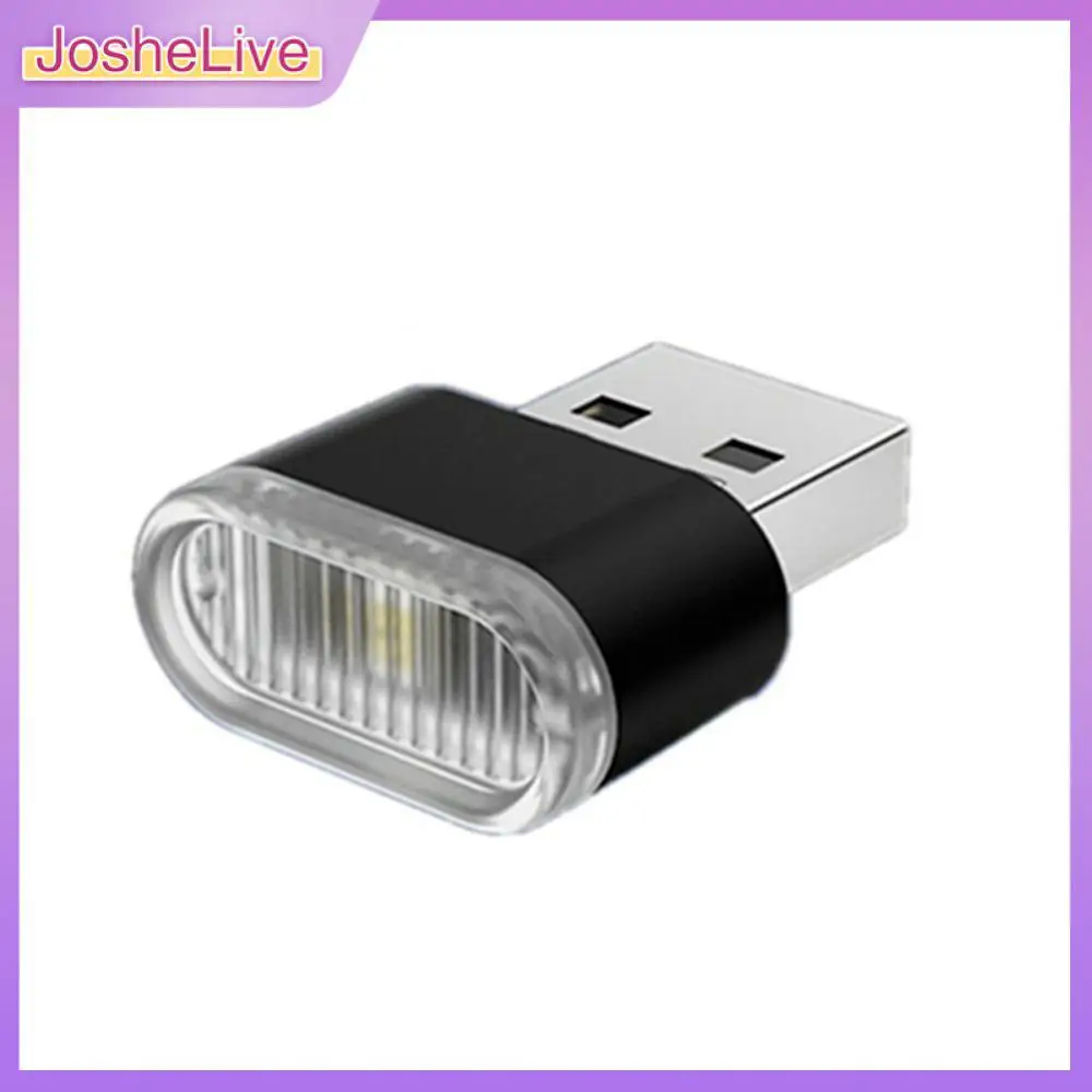 

Mini USB Light LED USB Night Light Modeling Car Ambient Light Neon Interior Light Car Jewelry (5 kinds of light colors)