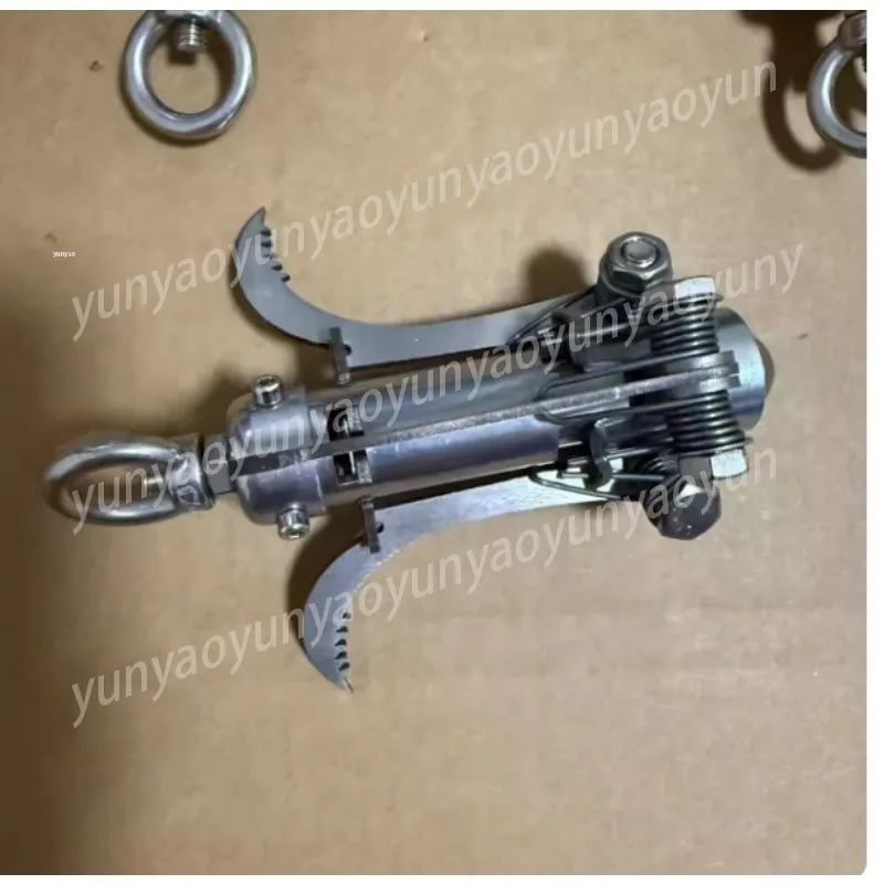 UAV 구조용 기계식 클로 캐처 중력 클로 액세서리 스테인리스 스틸 수제 견고..