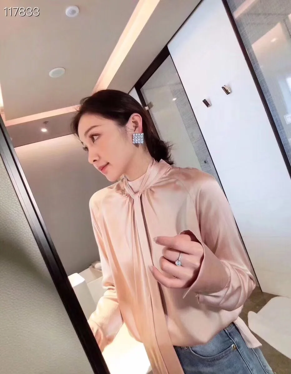 Earring Personality Light Luxury Retro Square Earclip For Women Aretes De Mujer Pendientes Boucle D’Oreille Orecchini Clip De Or