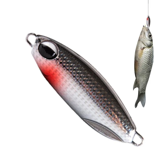 Spoon Fishing Lures Single Hook Spinner Trout Lures Metal Sequin