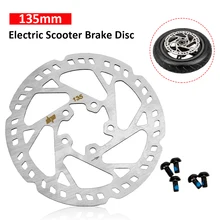 

135mm Electric Scooter Brake Disc Stainless Steel Disc Pads For Xiaomi Mijia M365 365PRO Disk Brake Replacement Parts Accessorie