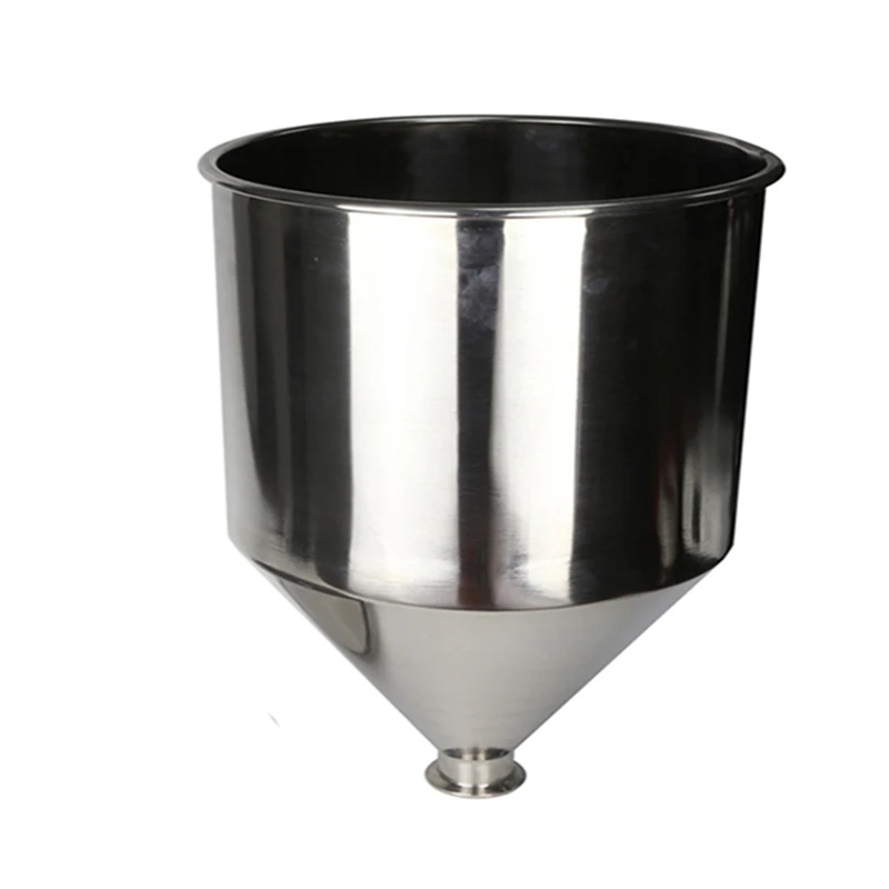5L Stainless Steel Hopper Sanitary Brewing Beer Hopper Customize Liquid Powder Dosing Feeder