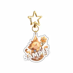Cookie Run Kingdom Inspired Acrylic Keychain - Candy Shadow Apple Pure Vanilla Design, 6cm - 6 cm (15)