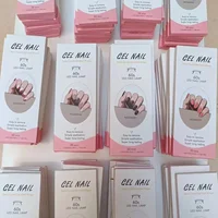 16/20Tips Semi-Cured Nail Wraps Simple Color Adhesive Waterproof Long Lasting Gel Nails Stickers set for UV Lamp Need Manicure 1