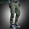 Men Workwear Camouflage Pants Motorcycle Multi Pocket Bundle Leg Pants Trendy Men Slim Fit Small Foot Trousers 1