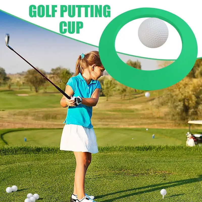 Golf Putting Cup Indoor All-Direction Golf Practice Hole All-Direction Golf Practice Hole Golf Putting Accuracy Trainer Portable 4
