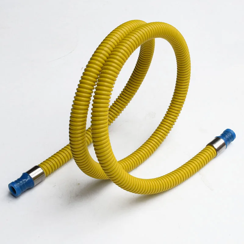 

High quality PVC Corrugated Gas Pipe Explosion-proof hose for gas Cooker Water heater Household Pipe fittings Accessories