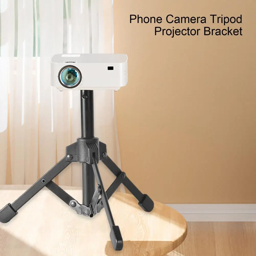 Floor Projector Support Stand Metal Holder Multi-angle Adjustable 360 ° Rotating Projector Bracket For Film Video Projector techstick led projector 2800 lumens 3 5mm audio support full hd 1080p wired sync display video projector home cinema wf400