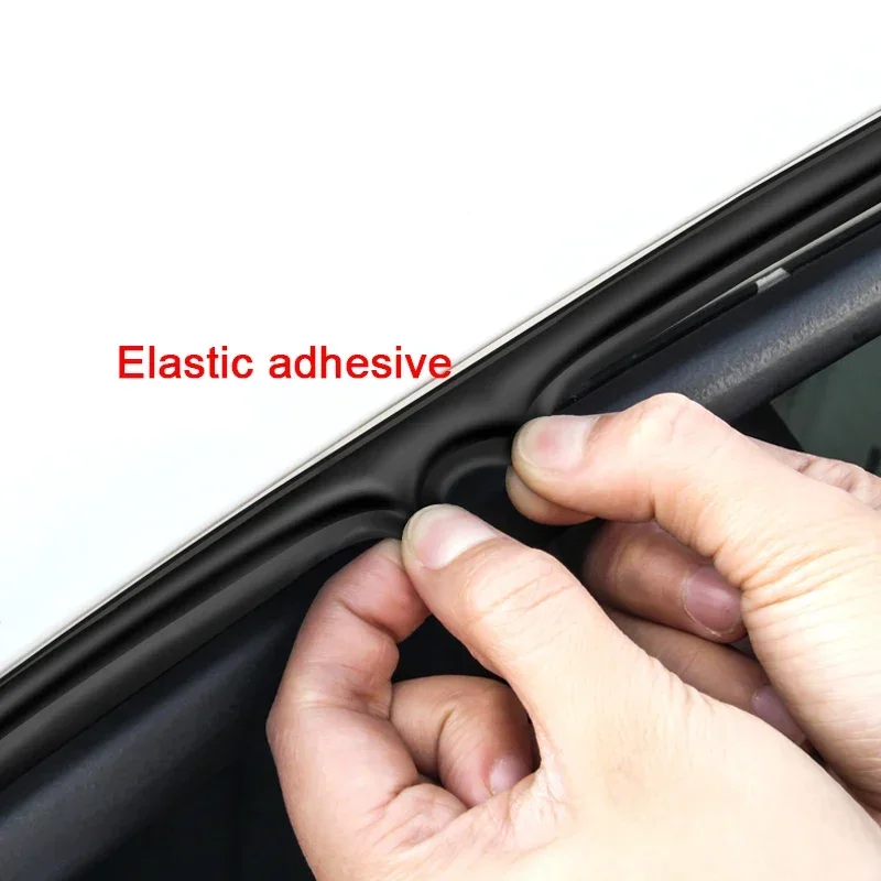 Car Door Rubber Seal Strip L-type for Toyota RAV4 Auris Yaris Avensis t25 Prius Hilux Tundra Verso Camry Corolla car door seal strip