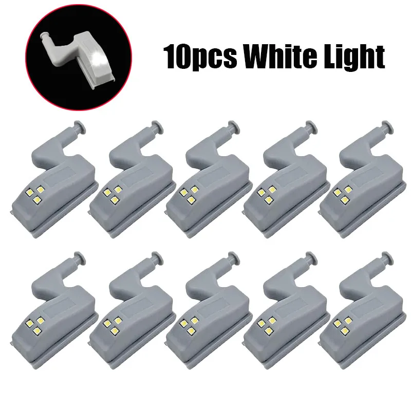 10pcs white light