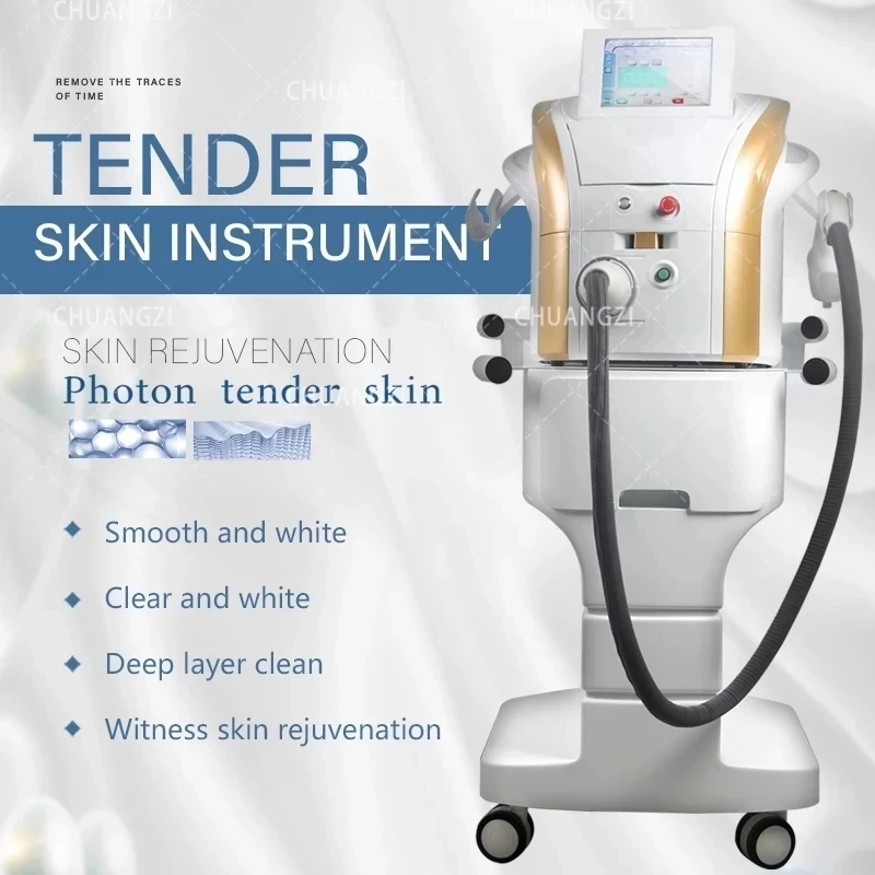 2024 Latest Style best-selling OPT/IPL/E-Light hair removal machine, skin rejuvenation and whitening beauty salon/home