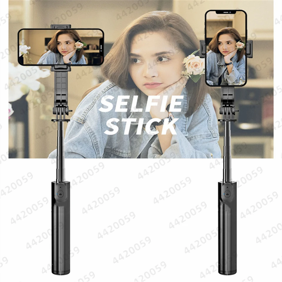 Roreta Bluetooth Selfie Stick tripod Remote Shutter Fill Light Smartphone Android IOS Extended version Selfie Stick Phone Tripod