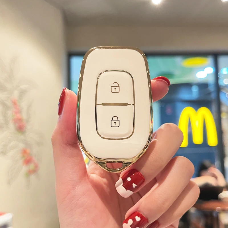 2 Pulsanti Fashion Tpu Car Remote Key Case Cover Shell Per Renault Kangoo Movano Trafic Vauxhall Opel Vivaro Fob Accessori