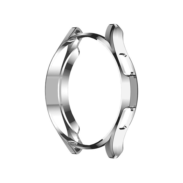 TPU Bumper For Samsung Galaxy Watch 4 44mm 40mm All-Around Plated Cover For Galaxy Watch 4 Case Acessories
