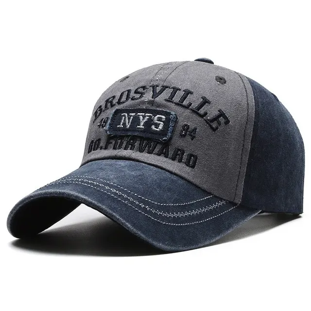 Men's Baseball Cap Casual Embroidered Curved Brim Hat - Image 2