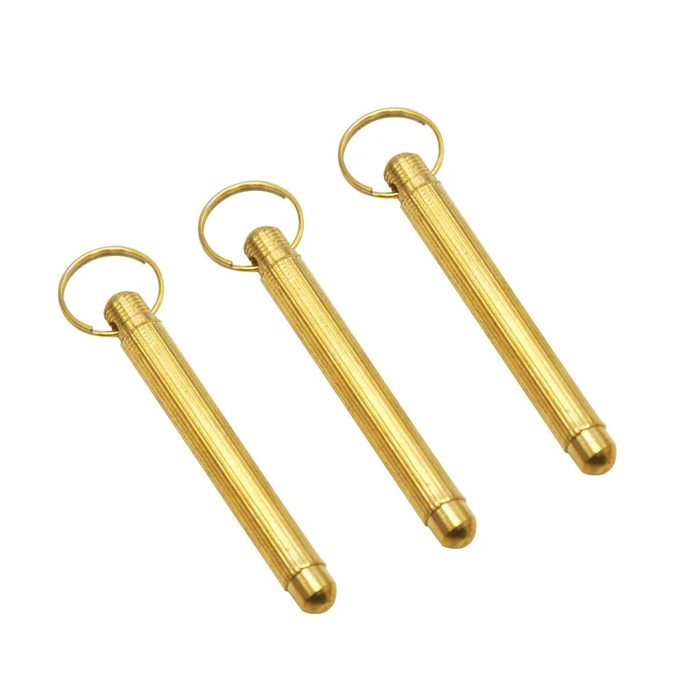 5Pcs Mini Spoon Powder Tool Hoover Hooteer Metal Shovel Key Chain Pocket Size Gold Brass Gadgets mini spoon tools