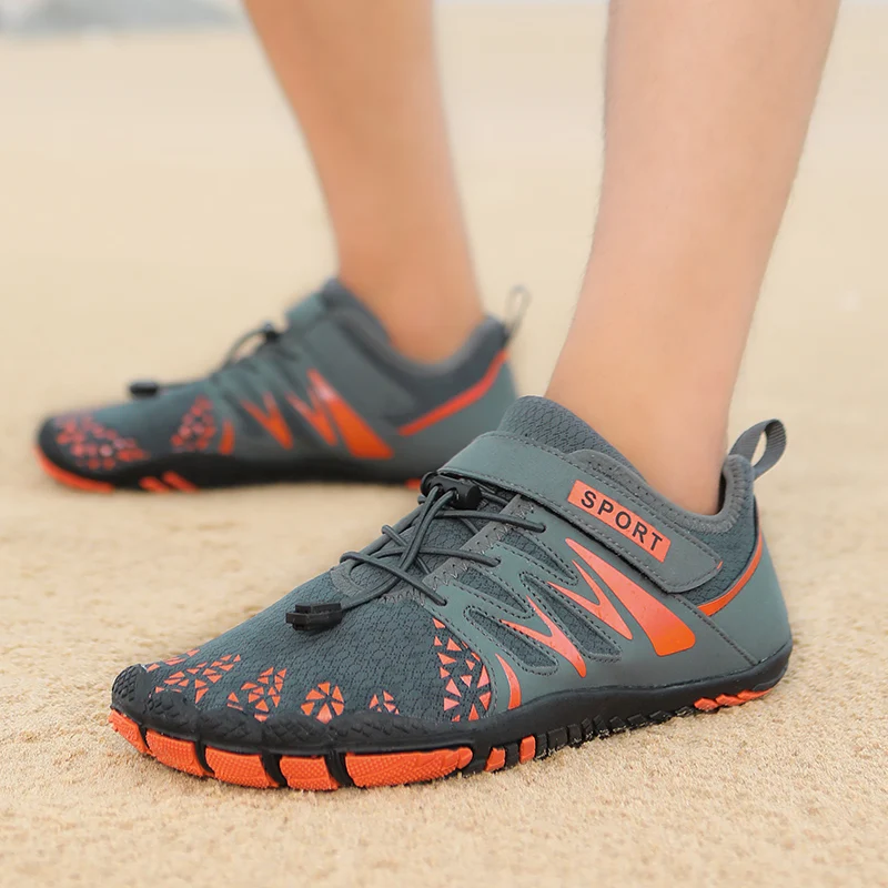 Men's Women's Sneakers Barefoot Shoes Gym Sport Running Fitness Beach Water Sports Swimming Shoes Quick Dry Upstream Aqua