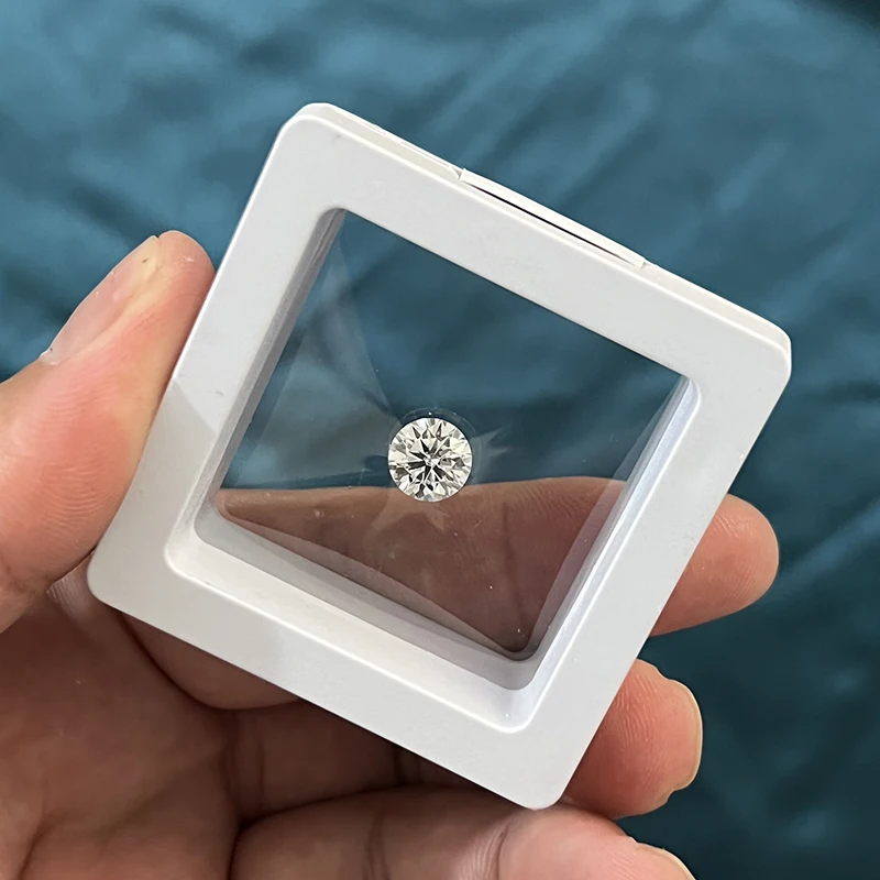 FL Moissanite Pedra Solta, Super Diamante Branco,