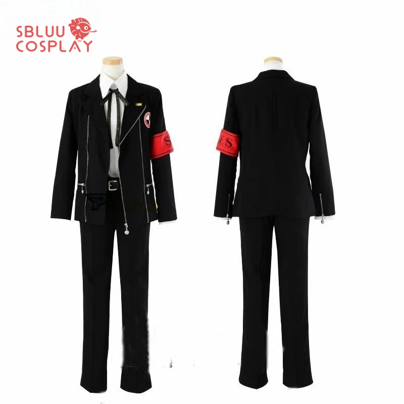 

SBluuCosplay Game P3 Makoto Yuki Minato Arisato Cosplay Junpei Iori Man School Uniform Cosplay Costume Custom Made