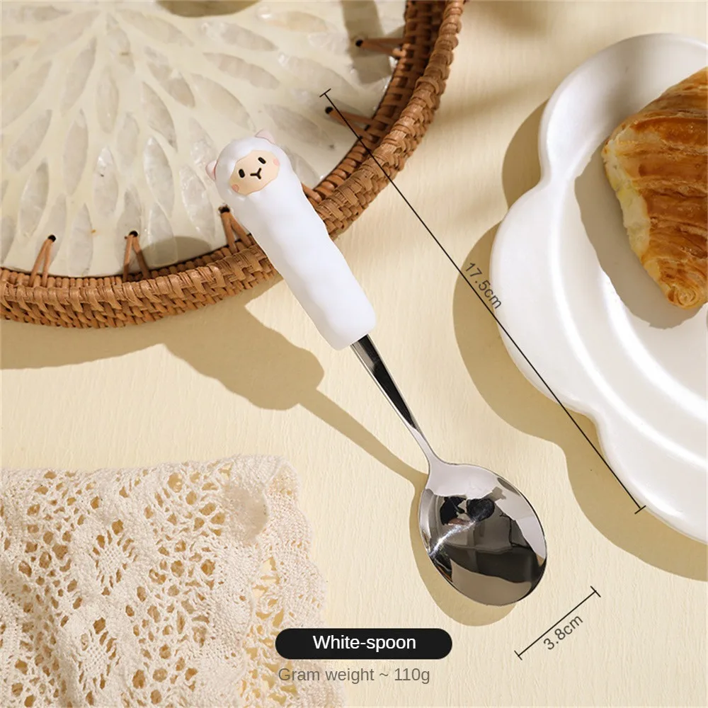 1/2PCS Creative Fork And Spoon Great With Desserts And Fruits Versatile Tableware For Every Occasion Dessert Spoon Fashionable