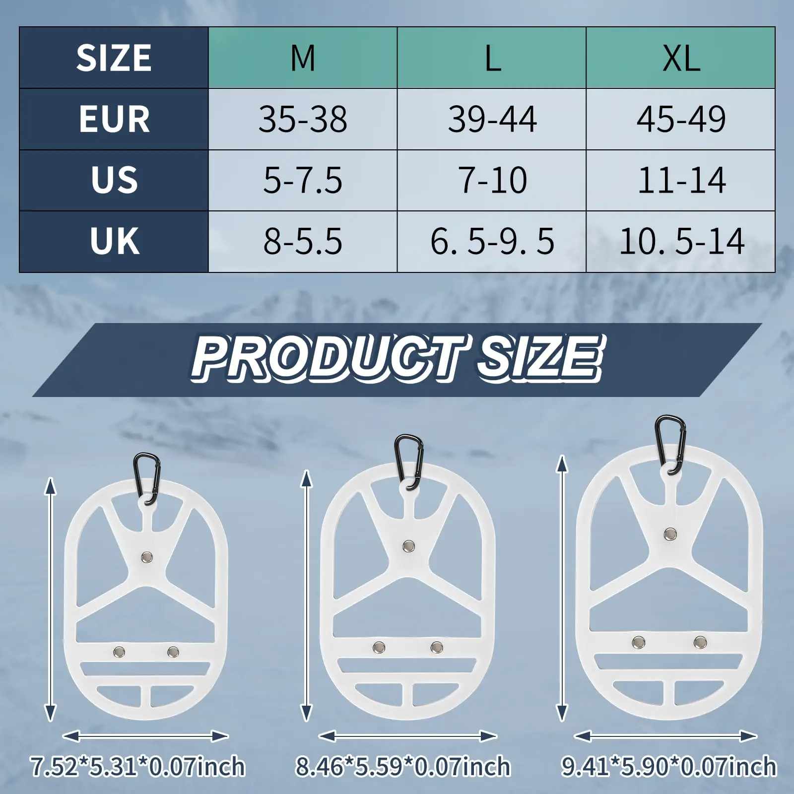 Shoe Holster Carrying Shoes Bag Backpack Shoe Clips