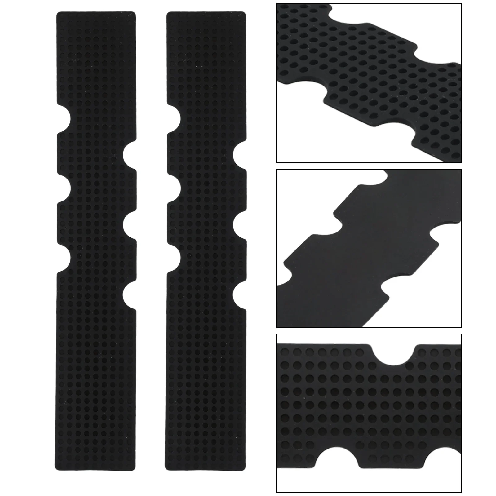 2pc Road Bike Handlebar Tape Bicycle Anti Shock Absorption Silica Gel Pad Insert Highway Bike Handlebars Hand Strap Pads