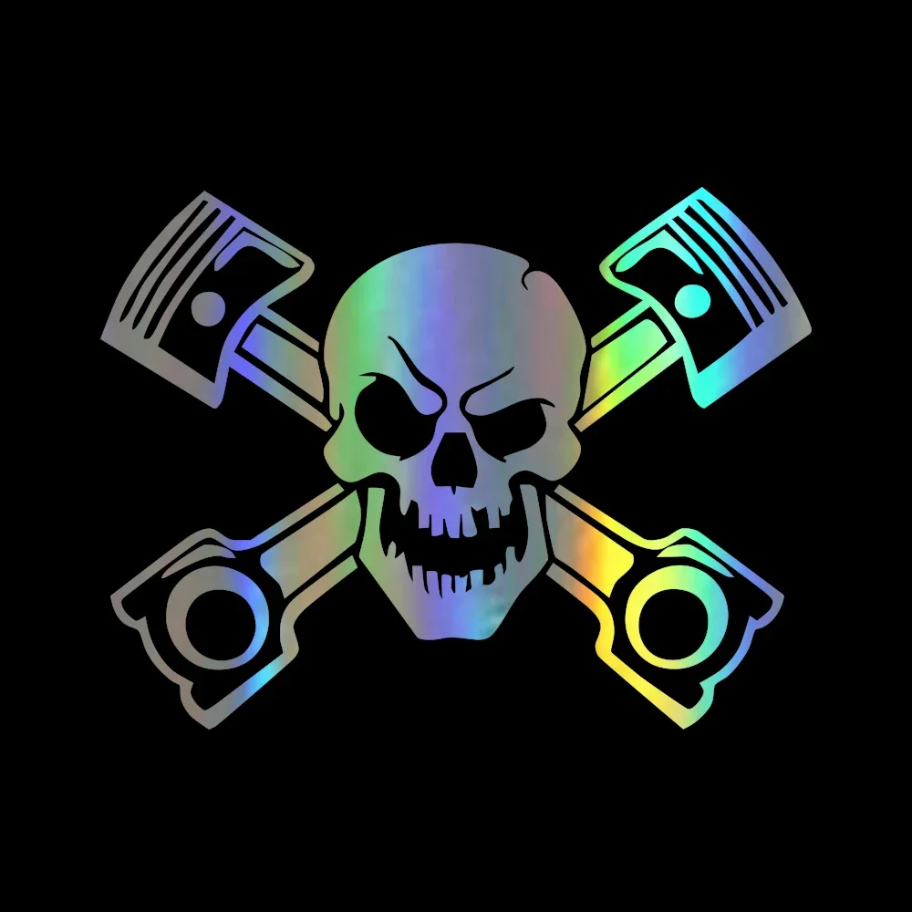 Calcomanías de vinilo reflectantes para coche, pegatinas divertidas 3D para  motocicleta, Serie de calaveras de moda, estilo de coche - AliExpress, image size:1000x1000