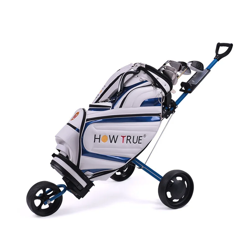Folding Golf Cart Golf Trolley Chartered Tricycle Cart Court Special Car