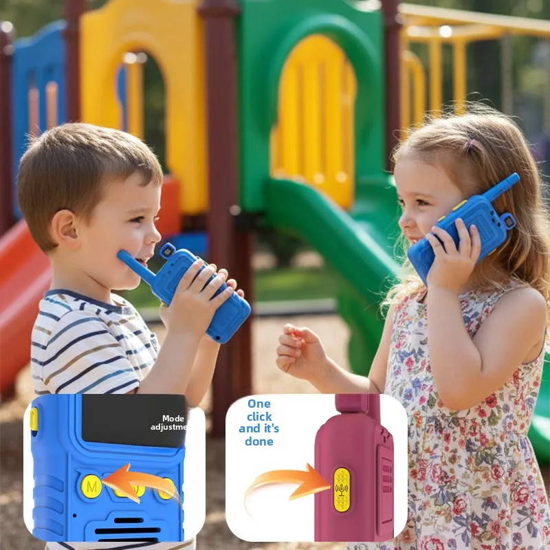 Rotate Camera Kids' Electronic Toys Walki Takie Walkkies Talkies for Children Walkie Talkie Novelty Toy Walkie-talkie Children's - 5