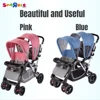 New Adjustable Two Seater Stroller Luxury Stroller for Sale 3 in 1 Kids  Stroller 4