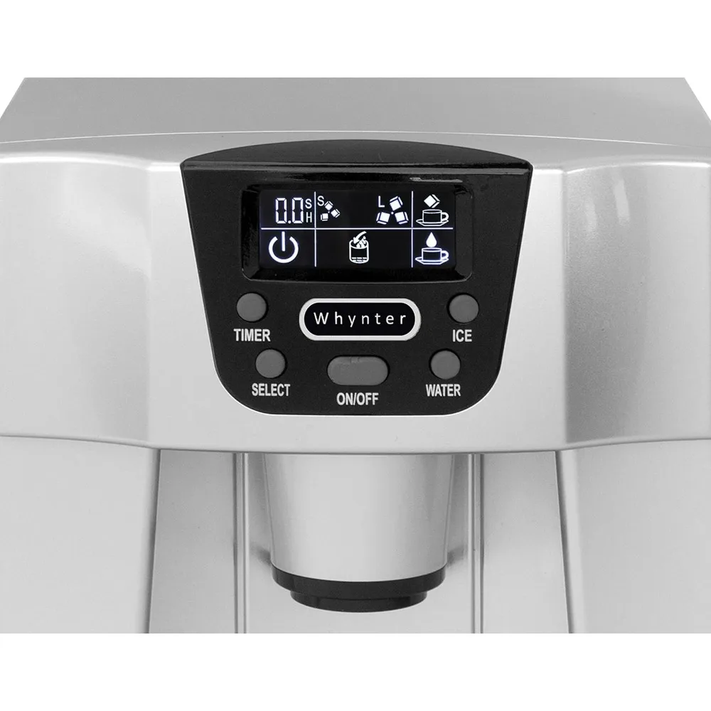 Whynter Silver IDC-221SC Countertop Direct Connection Ice Maker and Water Dispenser, One Size 4