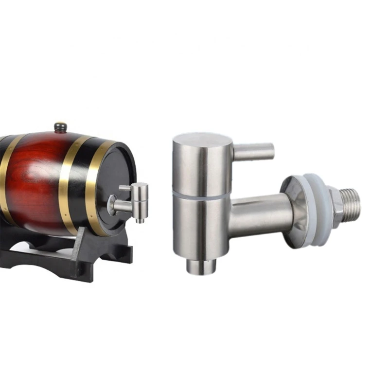 Beer Barrel Tap Water Valve 16-25mm Stainless Steel Dispenser Spigot Faucet