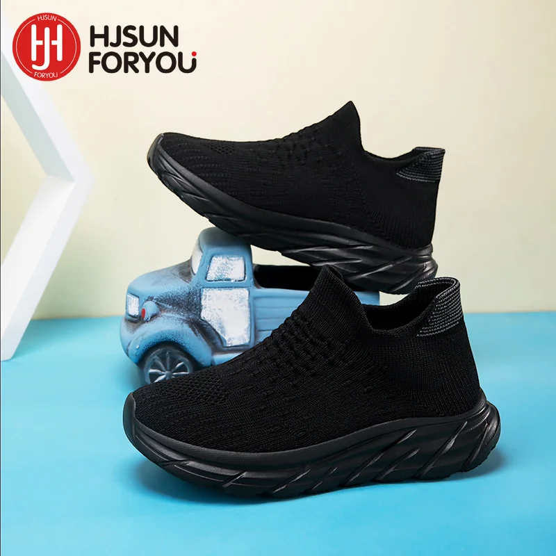 Kids Sports Shoes Boys Breathable Girls Fashion Casual Non-Slip Sneakers Children Running