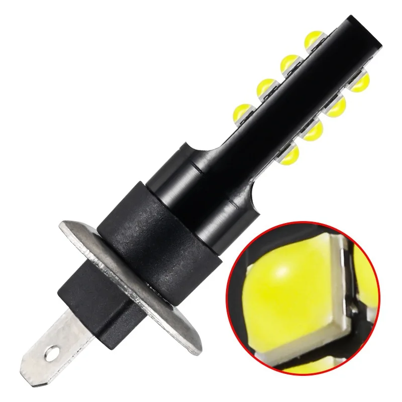 H1 Fog Lamp Bulbs DEL LED Car Headlight 4800LM Auto Front Driving Running Light 12V 24V 40W 3000K 6000K 2pcs led lights,led bulbs,led headlights,led car lights,led car headlights,car headlamps,hid headlight bulbs