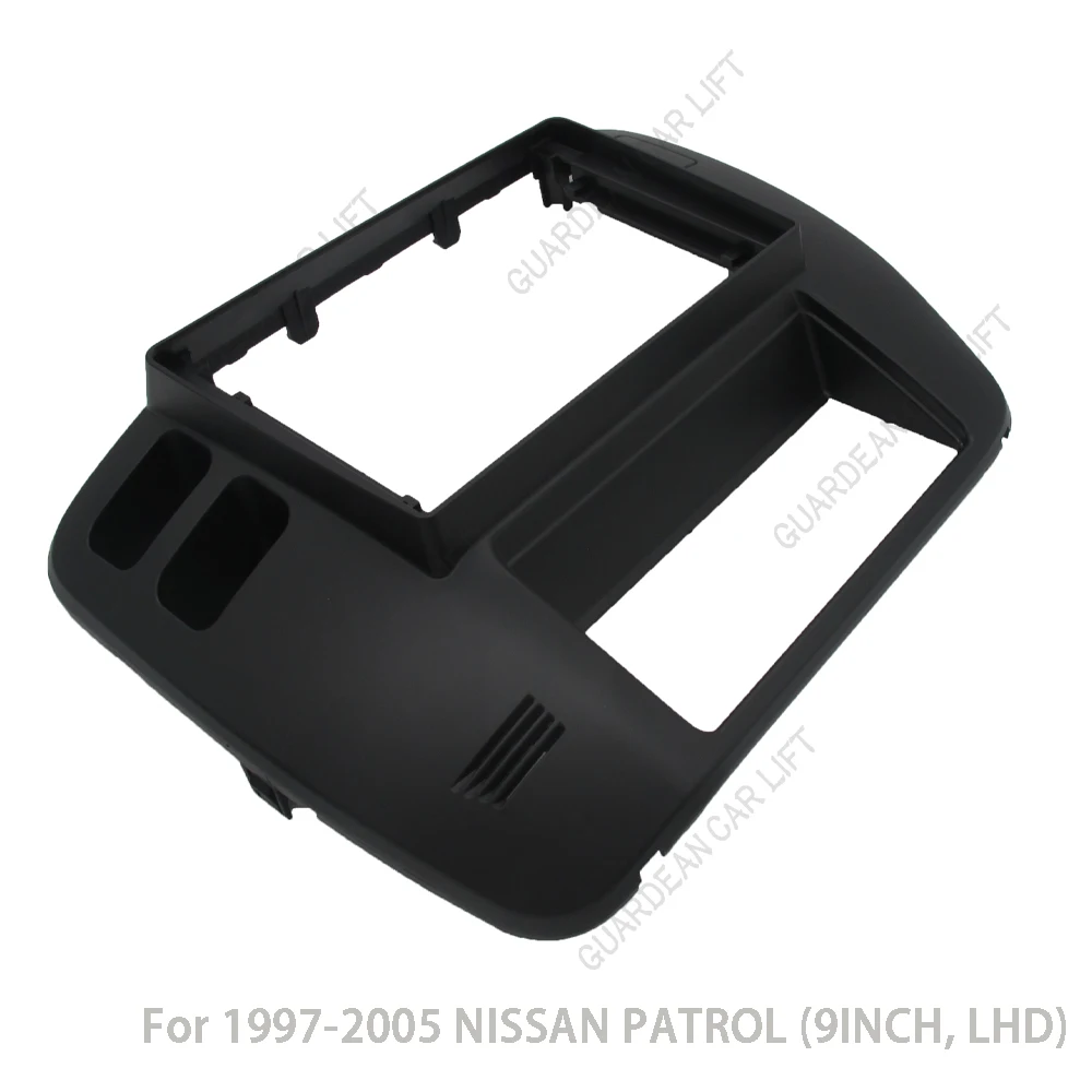 For Nissan Patrol 1997-2005(9Inch) Car Radio Fascias GPS MP5 Android Stereo DVD Player 2 Din Head Unit Panel Dash Frame Trim Kit