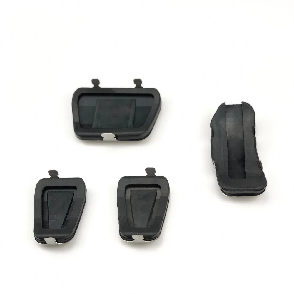 Car Styling Brake Clutch Accelerator Gas Pedal Pad Covers Case For Ford Fiesta Ecosport Mazda 2 Auto Accessories