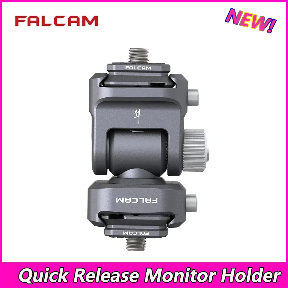 

Falcam F22 Quick Release Monitor Holder Camera Clamp Pan Tilt Adjustable Mount With 1/4'' Port for DSLR Camera Field Monitor