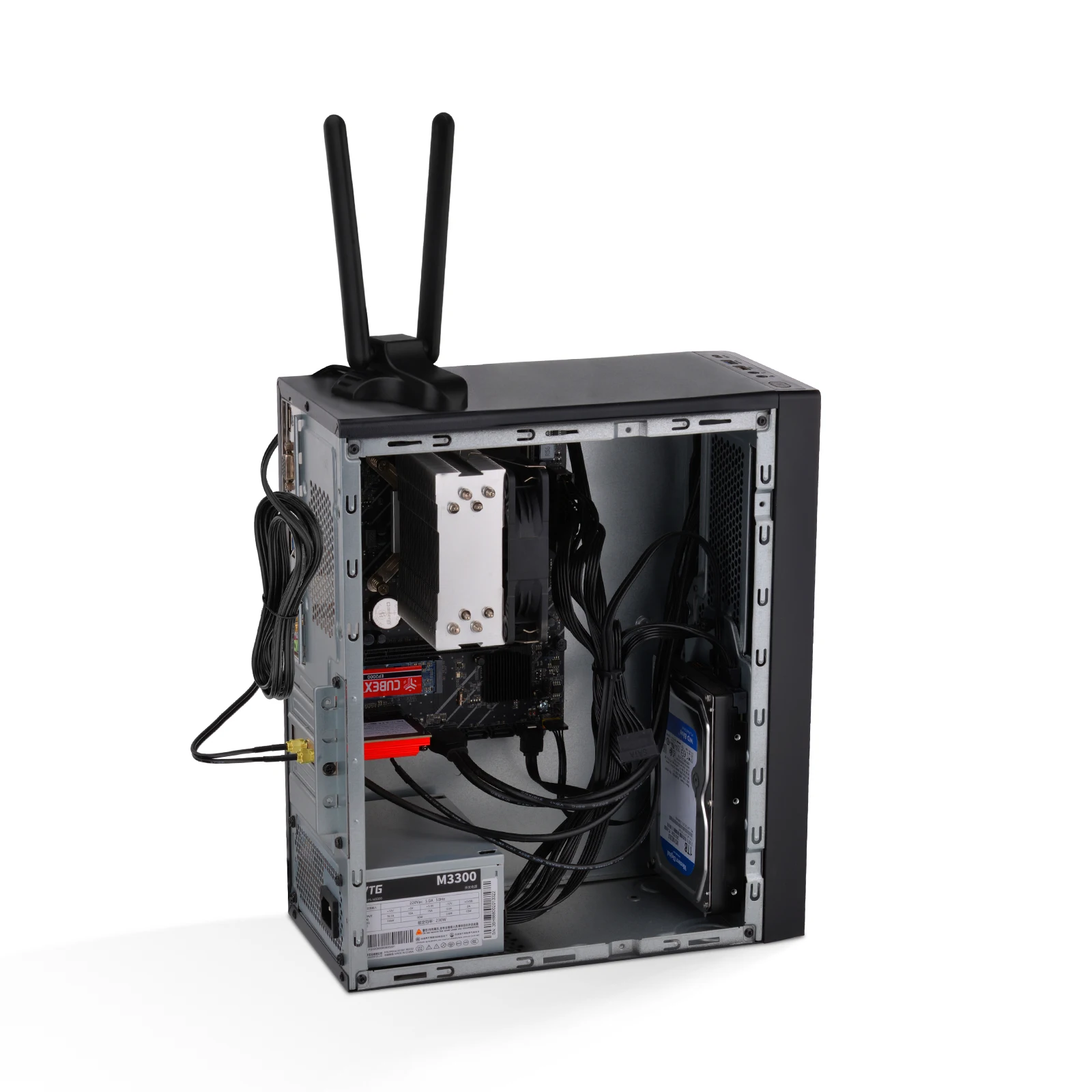 WiFi 6E PCIe Card for Desktop PC with Tri Band Wireless Adapter
