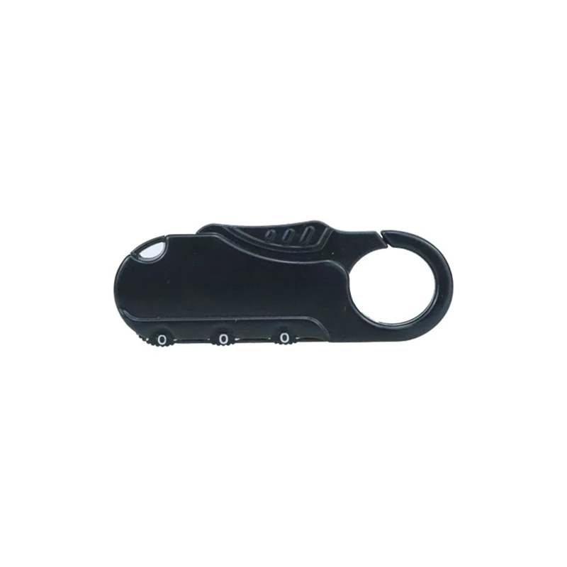 Mini Bike Lock Fold Backpack Cycling Helmet Cable Lock 3 Digit Combination Anti-theft Motorcycle