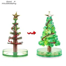 3 가지 유형 14cm 매직 크리스마스 트리 DIY 재미있는 크리스마스 선물 성인 어린이 장난감 홈 페스티벌 파티 장식 소품 미니 트리