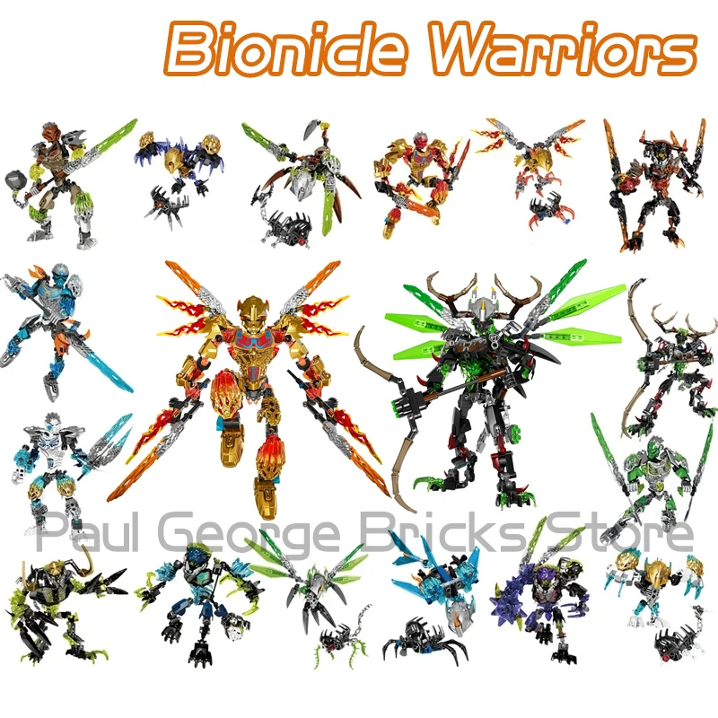 Золотая маска воина Bionicle, аниме-фигурка, строительные блоки, игрушка для мальчиков 6-12 лет, унисекс Золотая маска воина Bionicle, аниме-фигурка, строительные блоки, игрушка для мальчиков 6-12 лет, унисекс