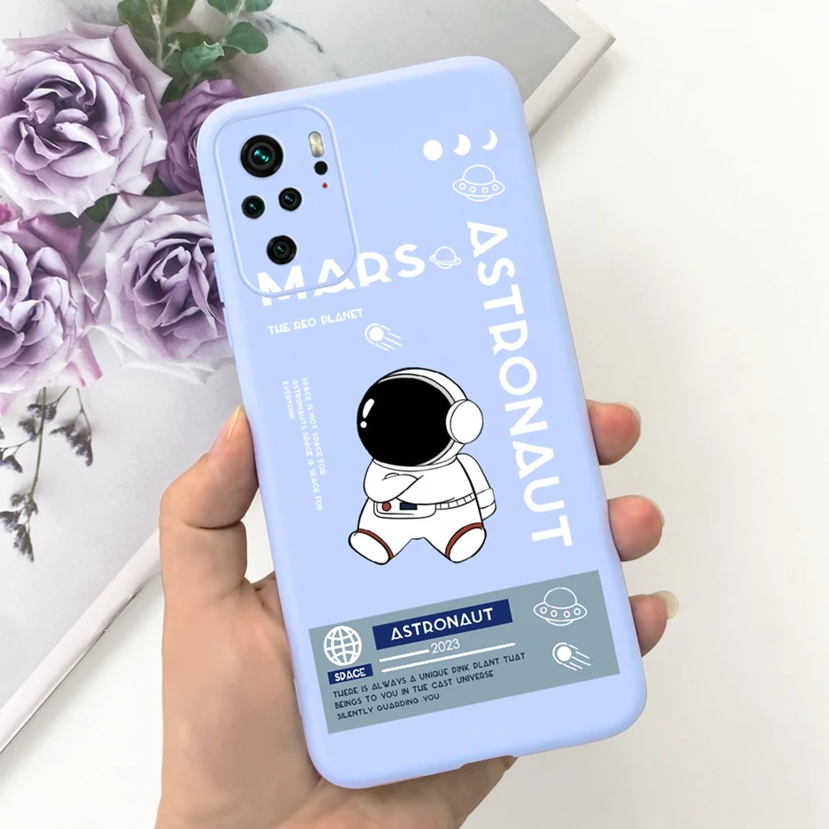 Astronaut Cartoon Soft TPU Phone Case - Cute Design Protective Cover