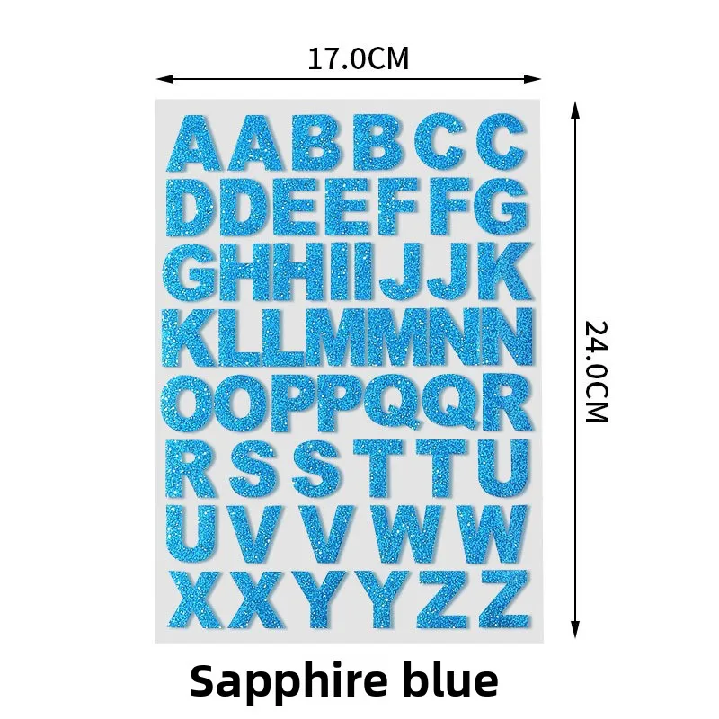 1개 아름다운 맞춤형 문자 열전사 패치 A-Z 스티커 쉽게 자를 수 있는 DIY 의류 스티커 열 패치 의류용